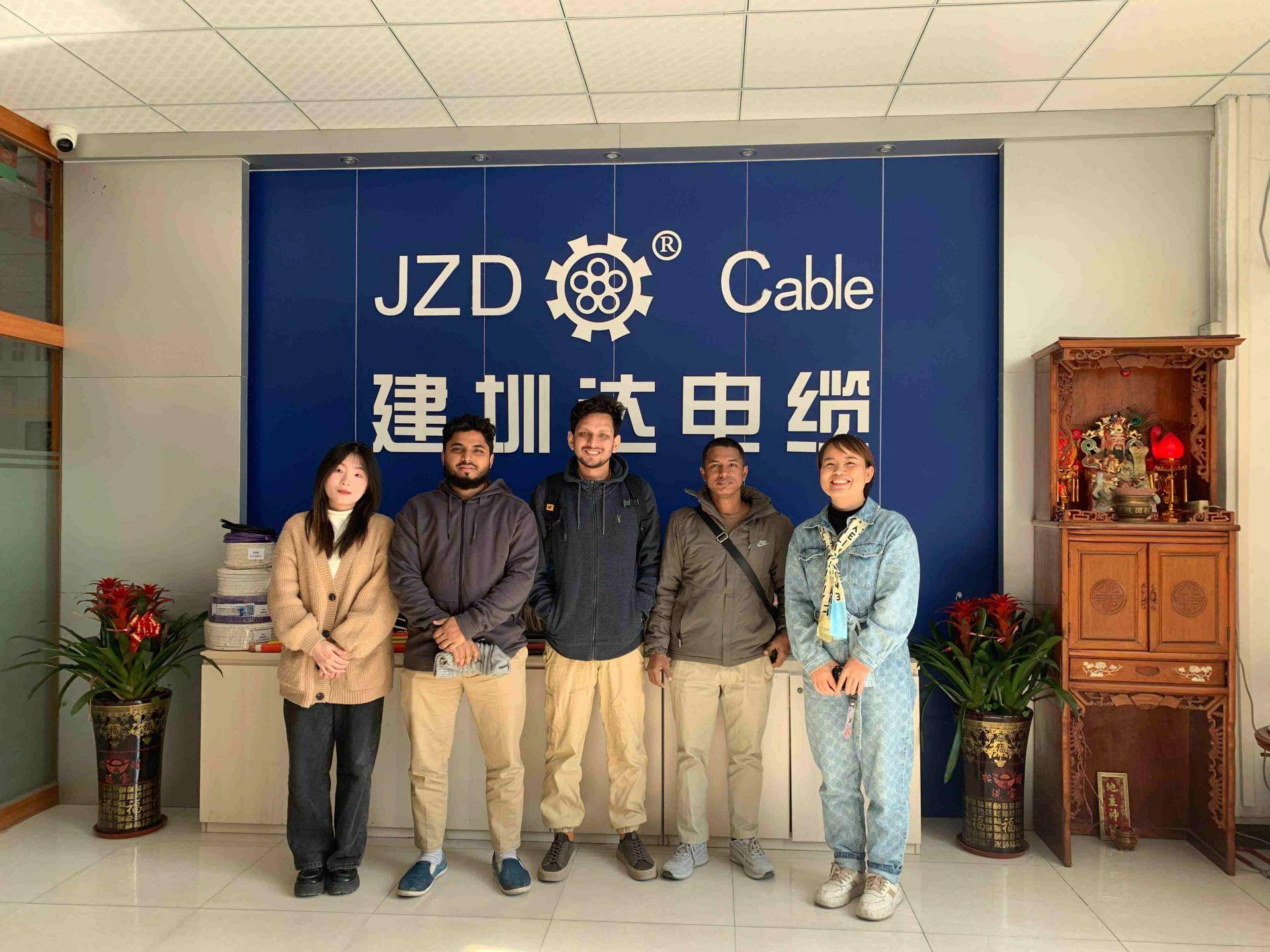 来自沙特阿拉伯客户潘先生的赞誉 - 柔性电缆产品